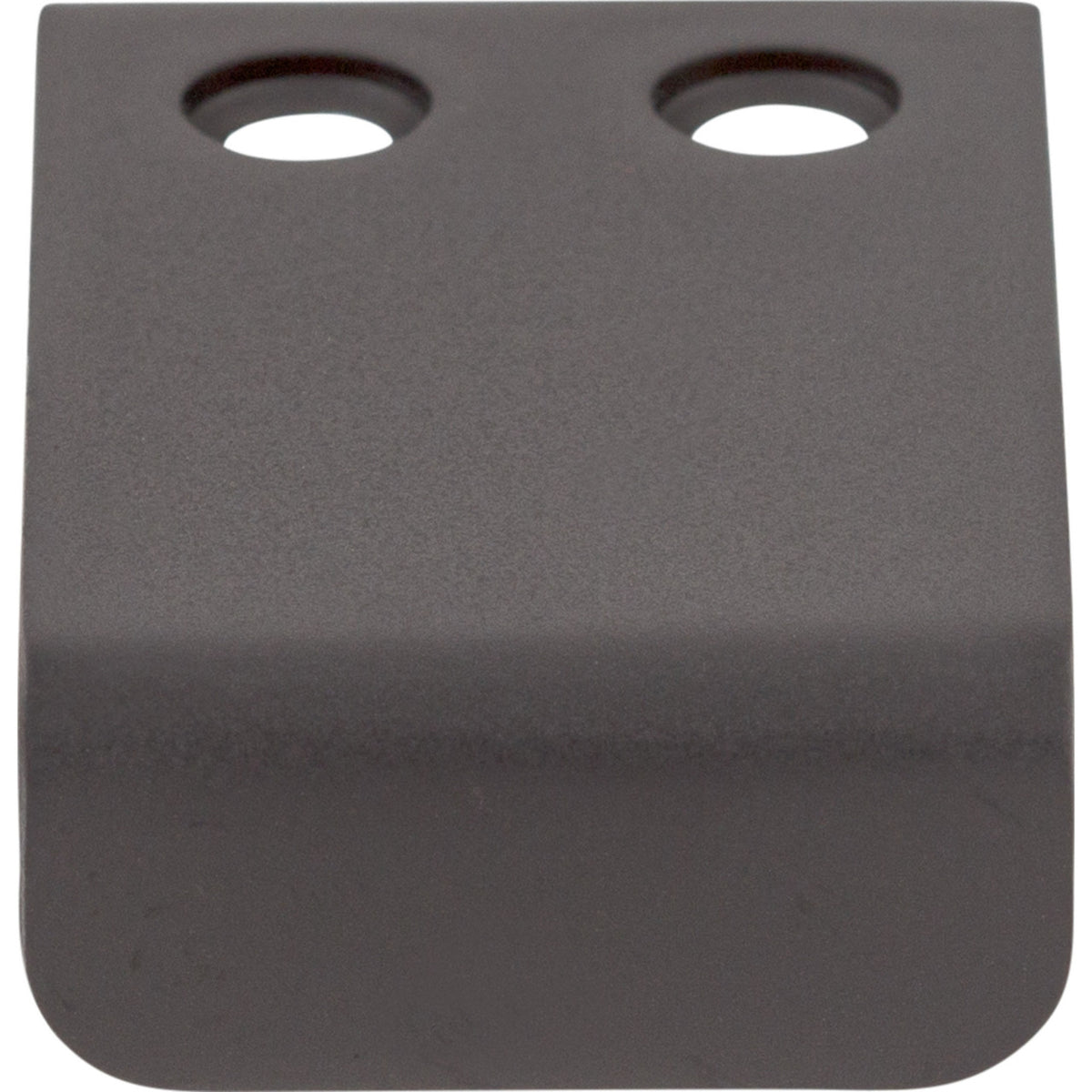 Top Knobs TK101BLK: 7/16" cc Additions Tab Cabinet Pull - Flat Black