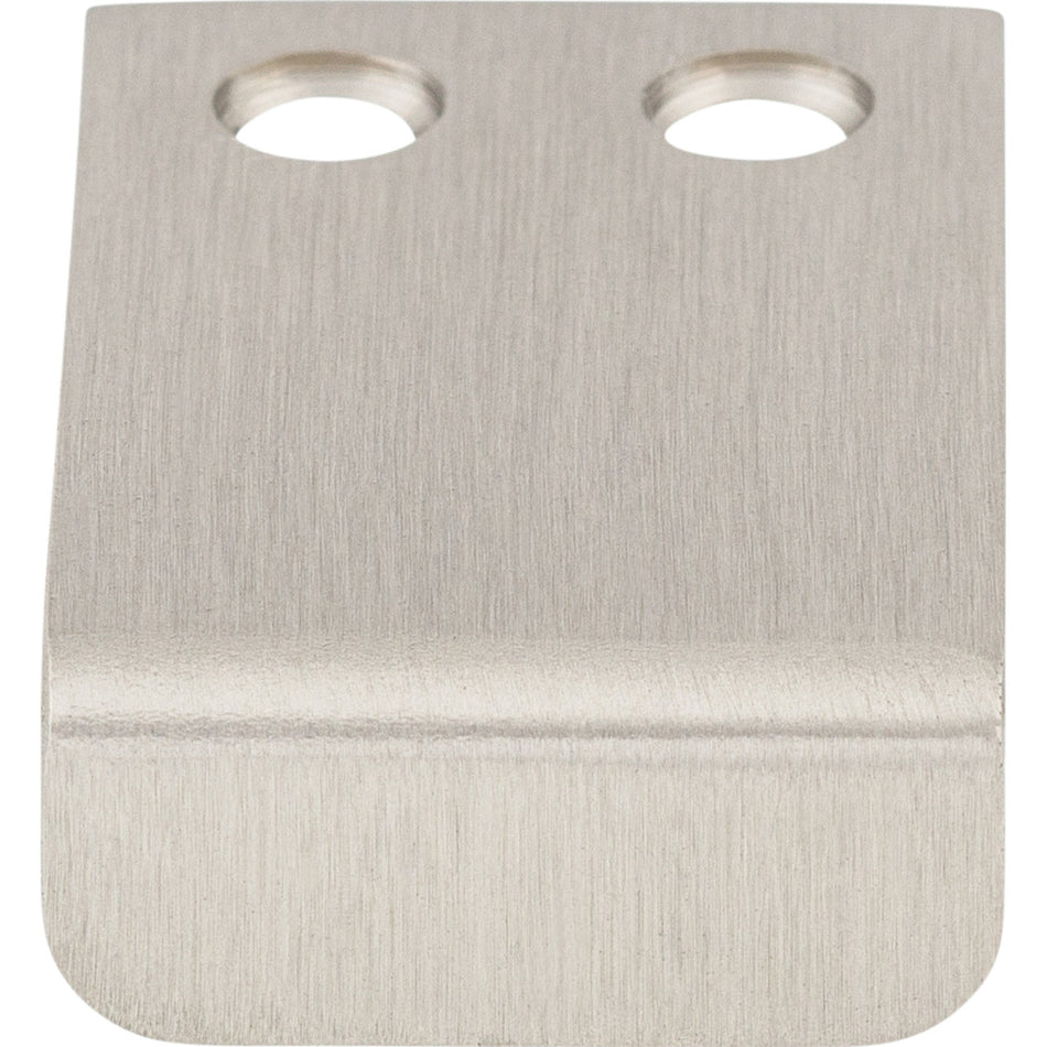 Top Knobs TK101BSN: 7/16" cc Additions Tab Cabinet Pull - Brushed Satin Nickel