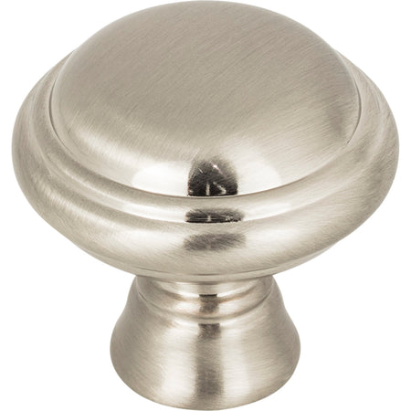 Top Knobs TK1020BSN: 1-1/4" Henderson Round Cabinet Knob - Brushed Satin Nickel