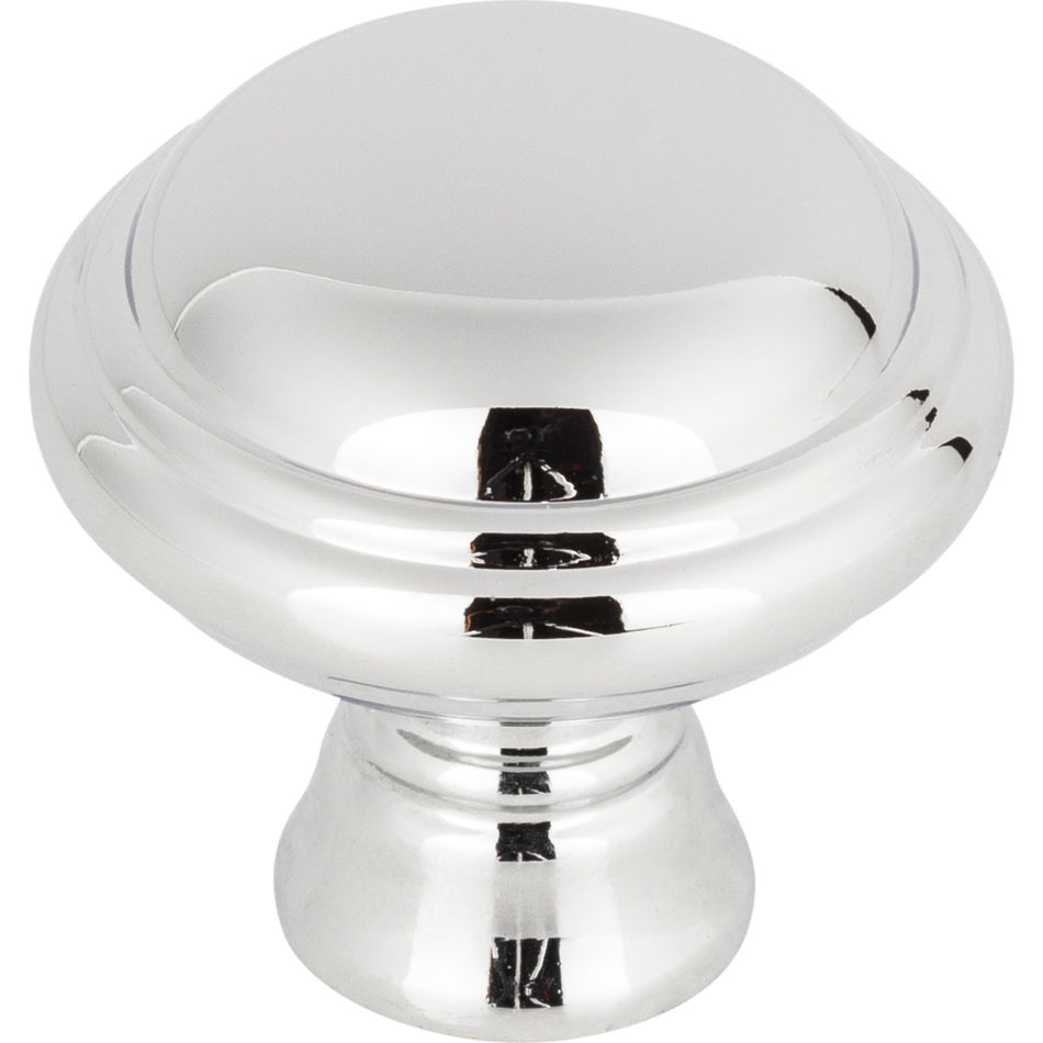 Top Knobs TK1020PC: 1-1/4" Henderson Round Cabinet Knob - Polished Chrome