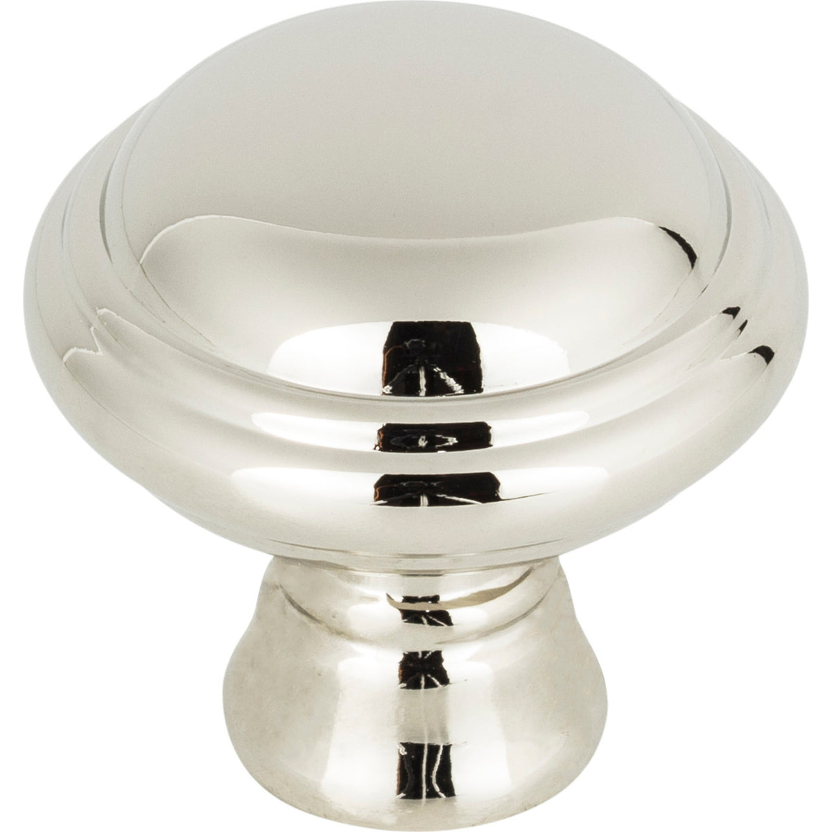 Top Knobs TK1020PN: 1-1/4" Henderson Round Cabinet Knob - Polished Nickel