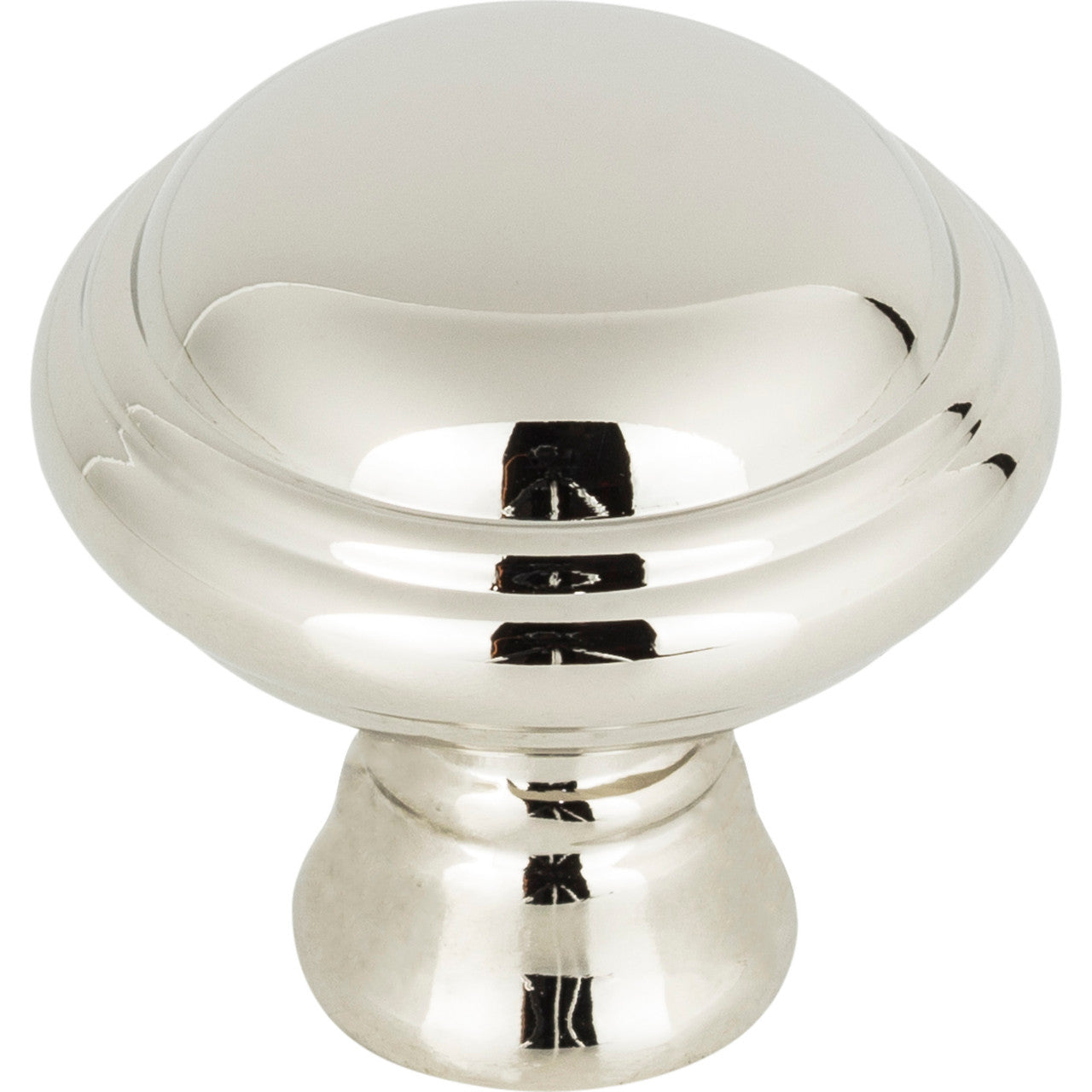 Top Knobs TK1020PN: 1-1/4" Henderson Round Cabinet Knob - Polished Nickel