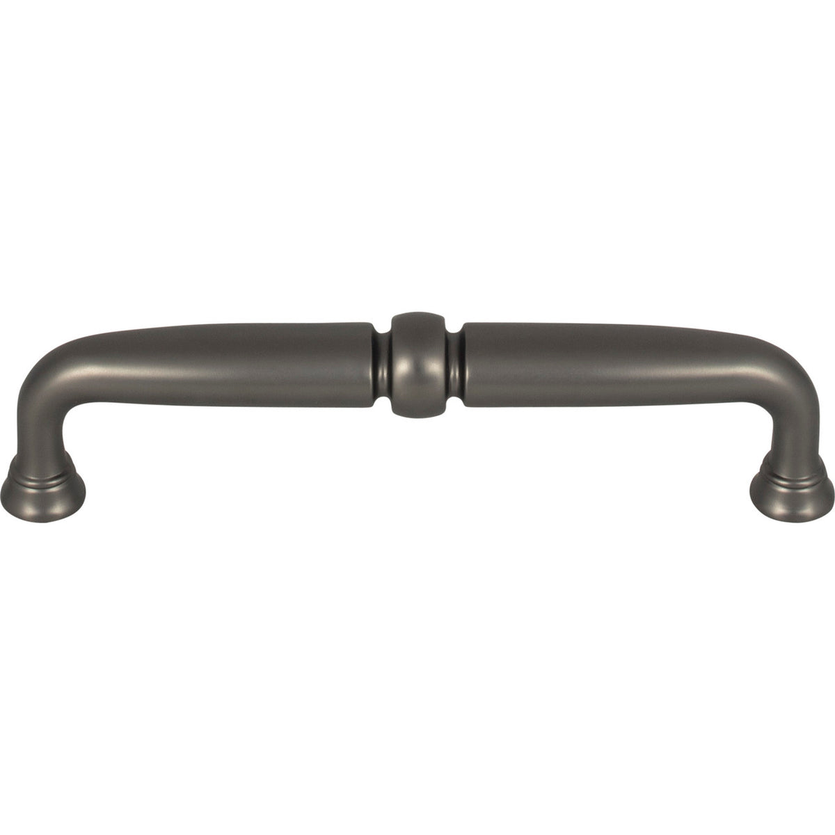 Top Knobs TK1022AG: 5-1/16" cc Henderson D-Handle Cabinet Pull - Ash Gray