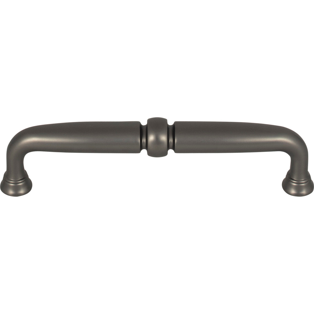 Top Knobs TK1022AG: 5-1/16" cc Henderson D-Handle Cabinet Pull - Ash Gray