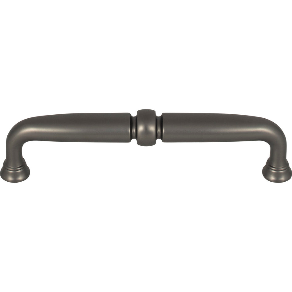 Top Knobs TK1022AG: 5-1/16" cc Henderson D-Handle Cabinet Pull - Ash Gray