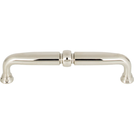 Top Knobs TK1022PN: 5-1/16" cc Henderson D-Handle Cabinet Pull - Polished Nickel