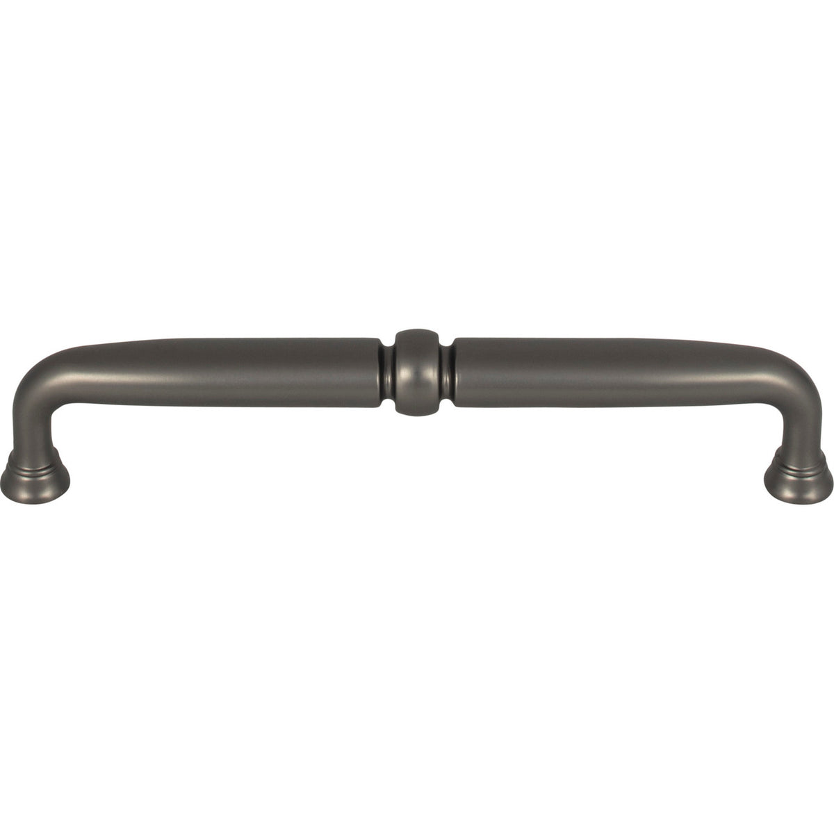 Top Knobs TK1023AG: 6-5/16" cc Henderson D-Handle Cabinet Pull - Ash Gray