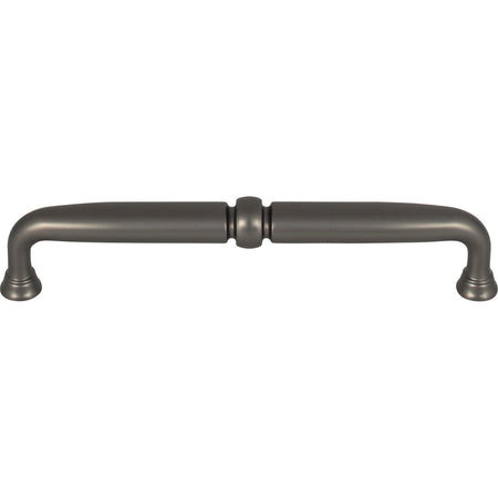 Top Knobs TK1023AG: 6-5/16" cc Henderson D-Handle Cabinet Pull - Ash Gray