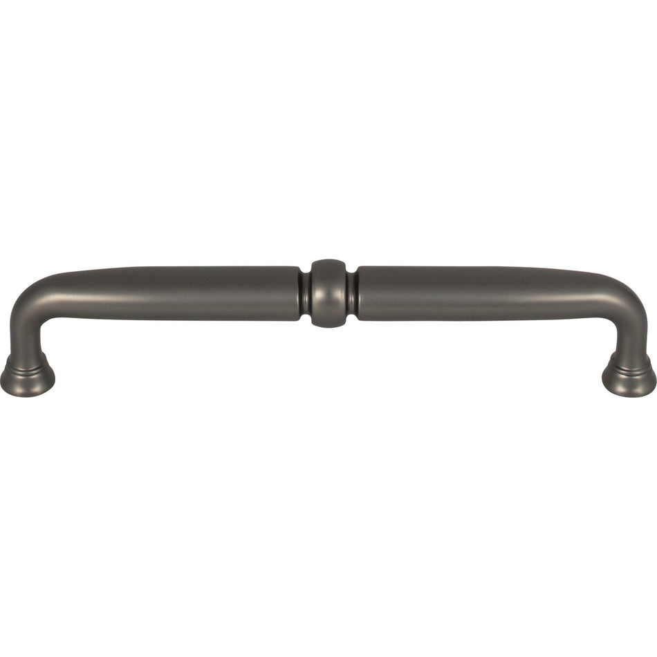 Top Knobs TK1023AG: 6-5/16" cc Henderson D-Handle Cabinet Pull - Ash Gray