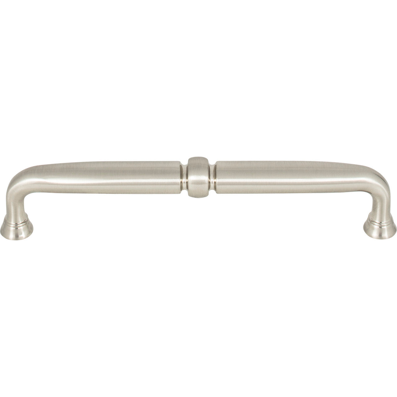 Top Knobs TK1023BSN: 6-5/16" cc Henderson D-Handle Cabinet Pull - Brushed Satin Nickel