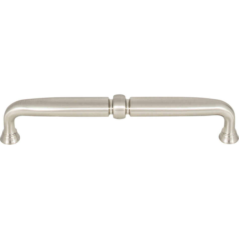 Top Knobs TK1023BSN: 6-5/16" cc Henderson D-Handle Cabinet Pull - Brushed Satin Nickel