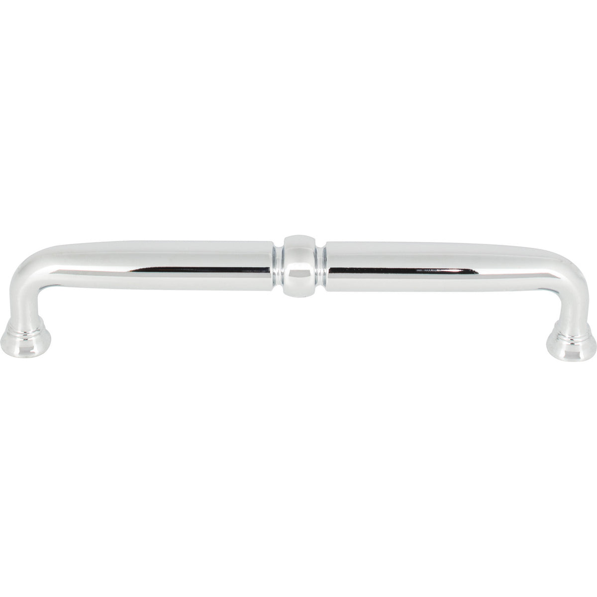 Top Knobs TK1023PC: 6-5/16" cc Henderson D-Handle Cabinet Pull - Polished Chrome