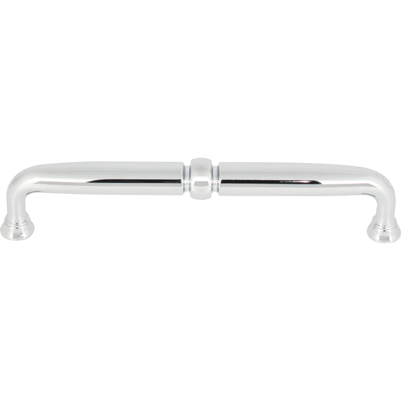 Top Knobs TK1023PC: 6-5/16" cc Henderson D-Handle Cabinet Pull - Polished Chrome