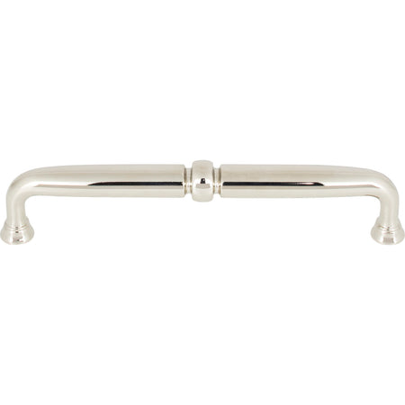 Top Knobs TK1023PN: 6-5/16" cc Henderson D-Handle Cabinet Pull - Polished Nickel