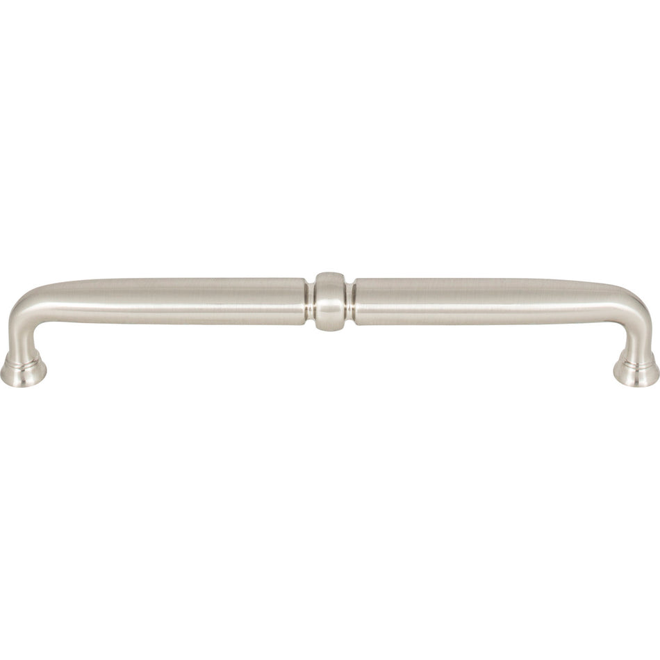 Top Knobs TK1024BSN: 7-9/16" cc Henderson D-Handle Cabinet Pull - Brushed Satin Nickel