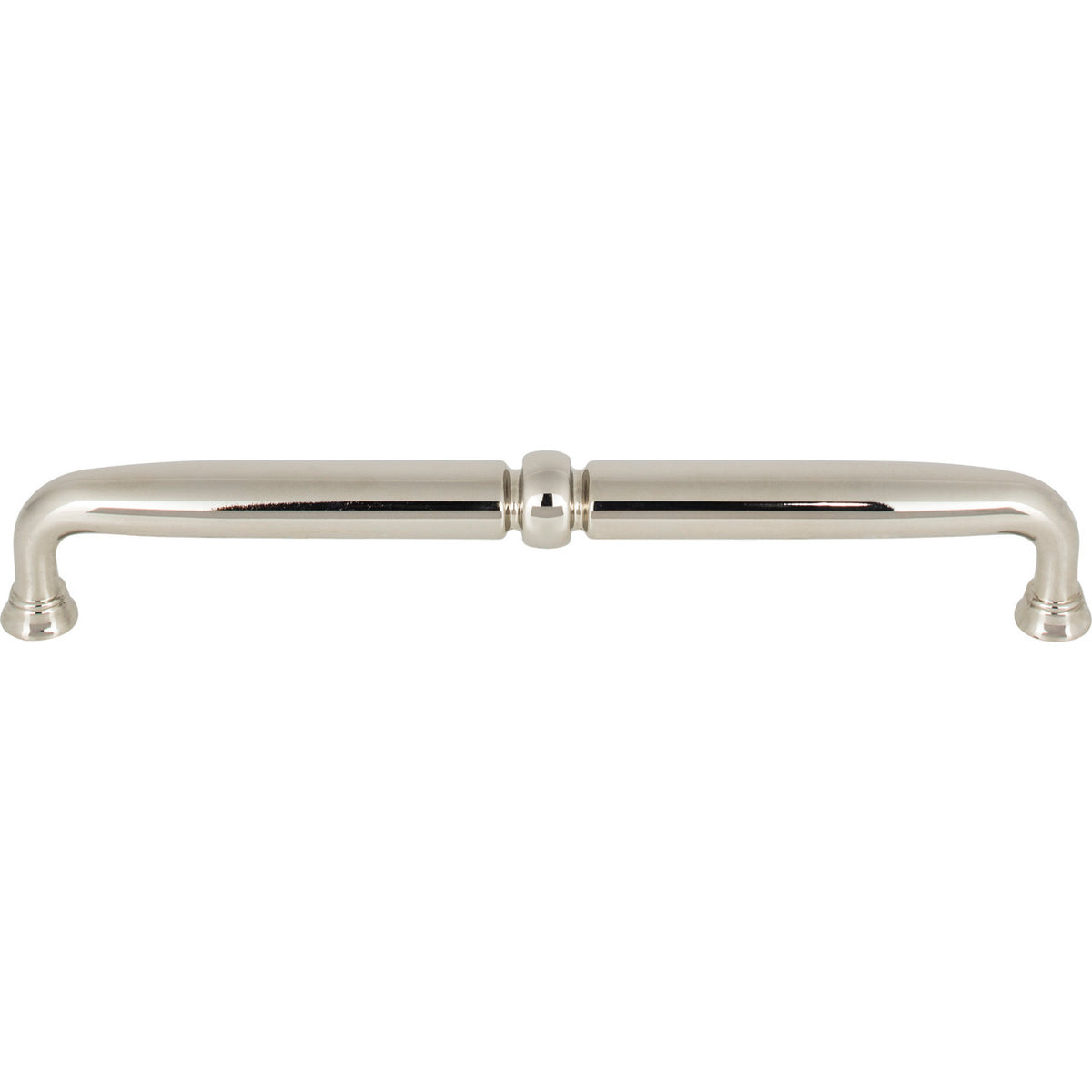 Top Knobs TK1024PN: 7-9/16" cc Henderson D-Handle Cabinet Pull - Polished Nickel