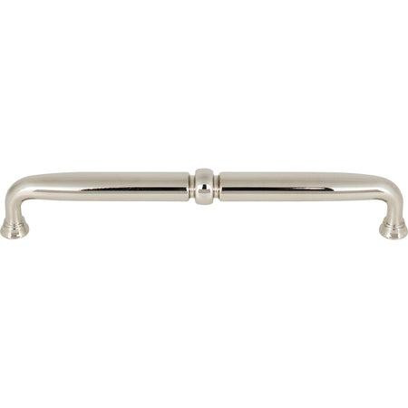 Top Knobs TK1024PN: 7-9/16" cc Henderson D-Handle Cabinet Pull - Polished Nickel