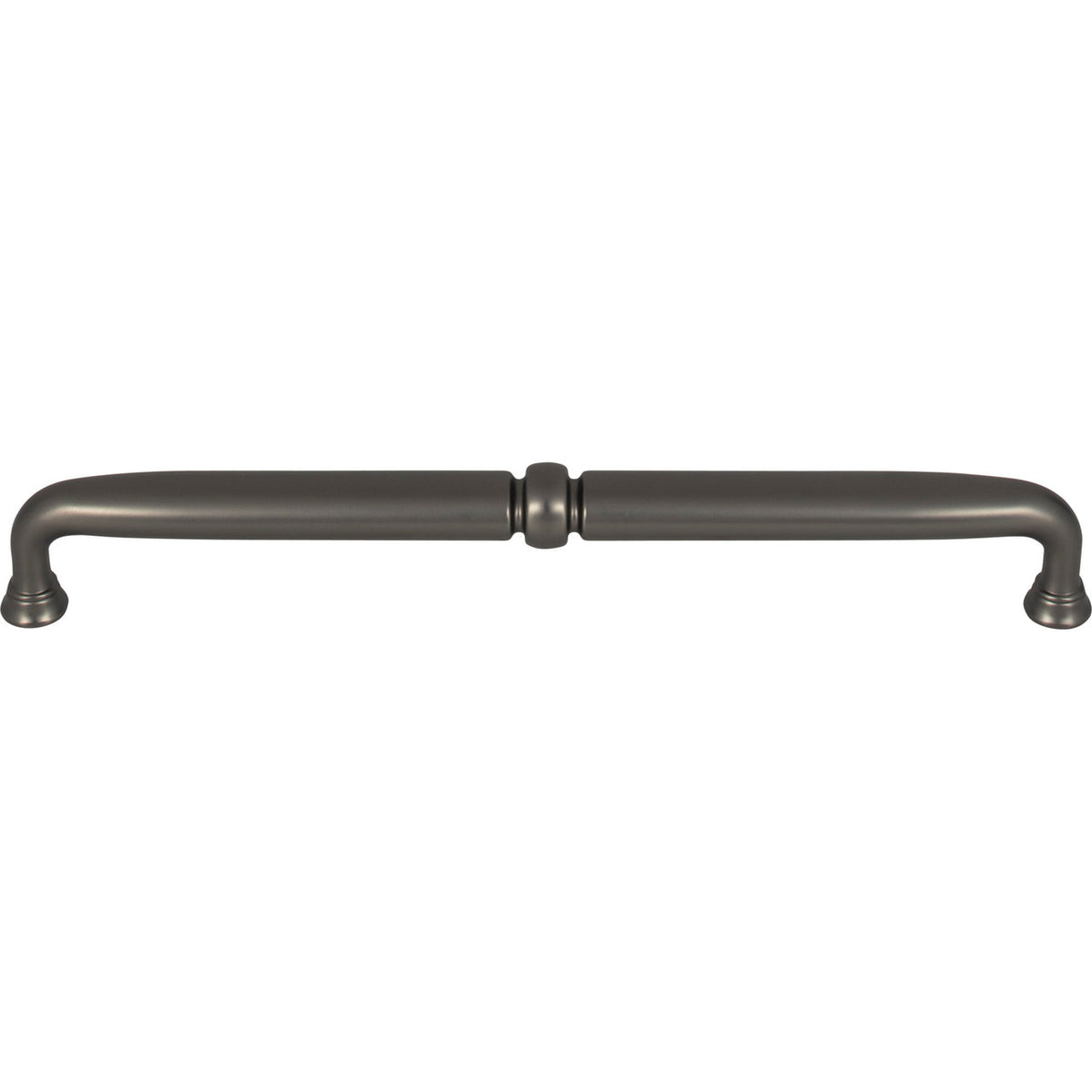 Top Knobs TK1025AG: 8-13/16" cc Henderson D-Handle Cabinet Pull - Ash Gray