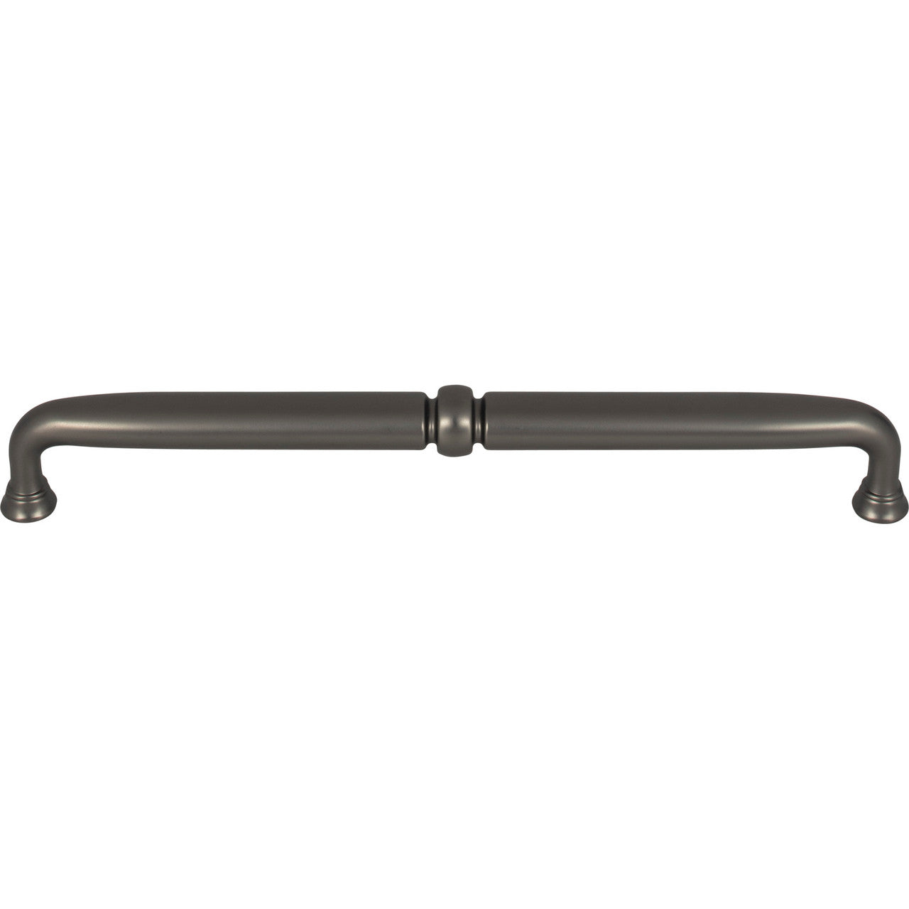 Top Knobs TK1025AG: 8-13/16" cc Henderson D-Handle Cabinet Pull - Ash Gray