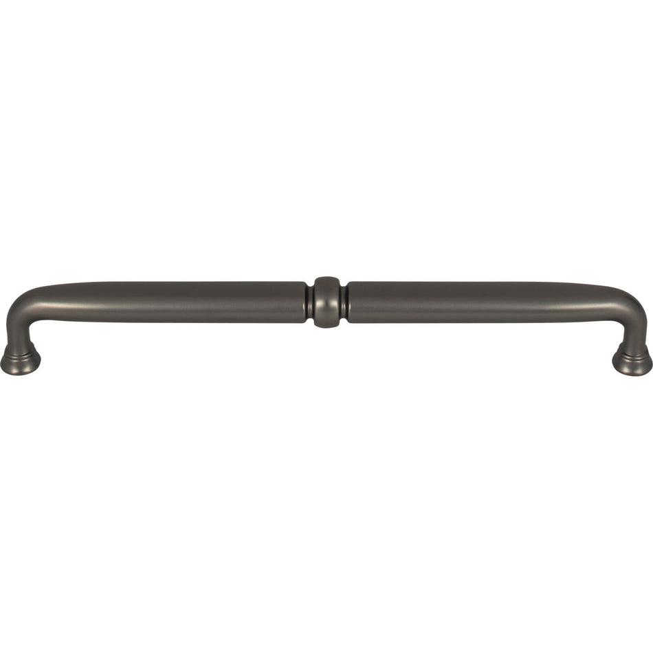 Top Knobs TK1025AG: 8-13/16" cc Henderson D-Handle Cabinet Pull - Ash Gray