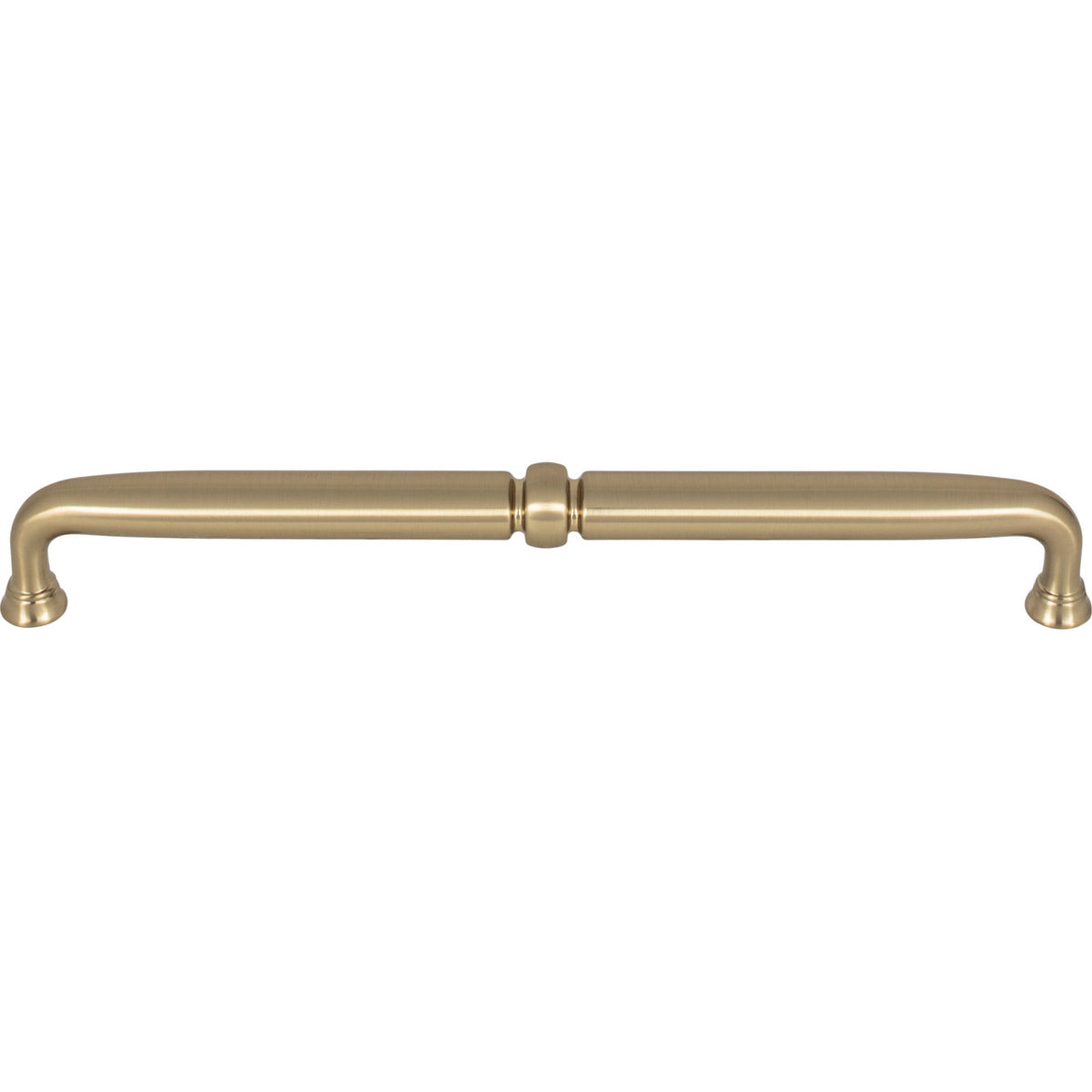 Top Knobs TK1025HB: 8-13/16" cc Henderson D-Handle Cabinet Pull - Honey Bronze