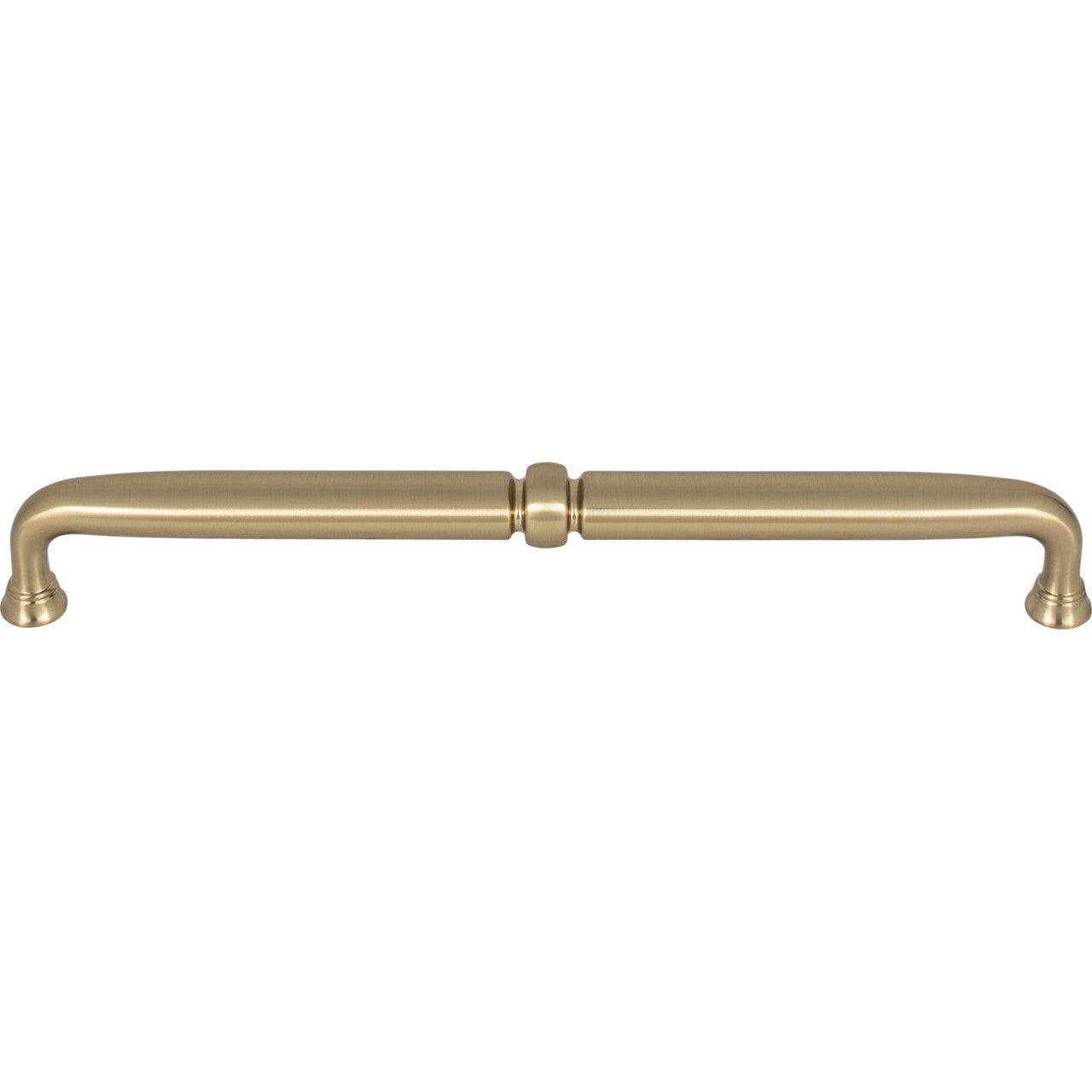 Top Knobs TK1025HB: 8-13/16" cc Henderson D-Handle Cabinet Pull - Honey Bronze