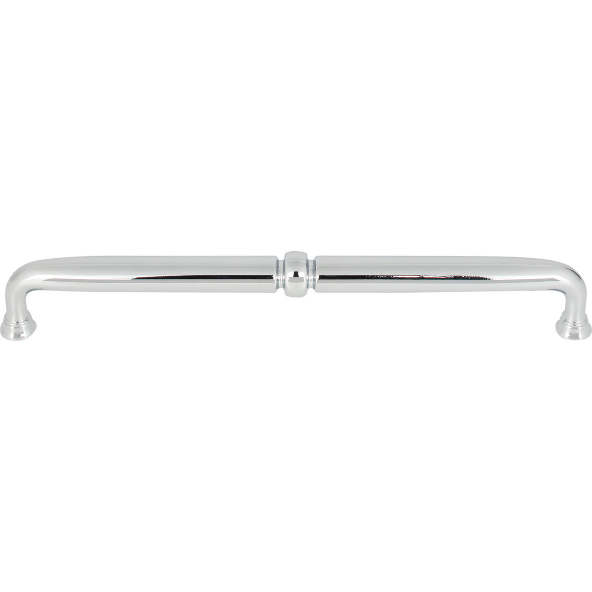 Top Knobs TK1025PC: 8-13/16" cc Henderson D-Handle Cabinet Pull - Polished Chrome