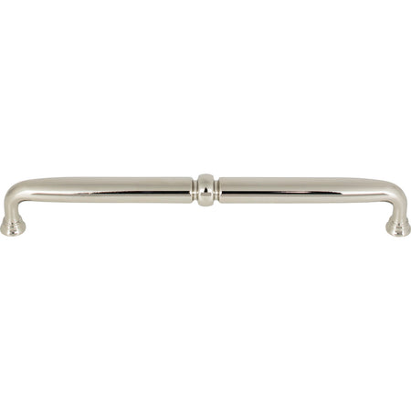 Top Knobs TK1025PN: 8-13/16" cc Henderson D-Handle Cabinet Pull - Polished Nickel