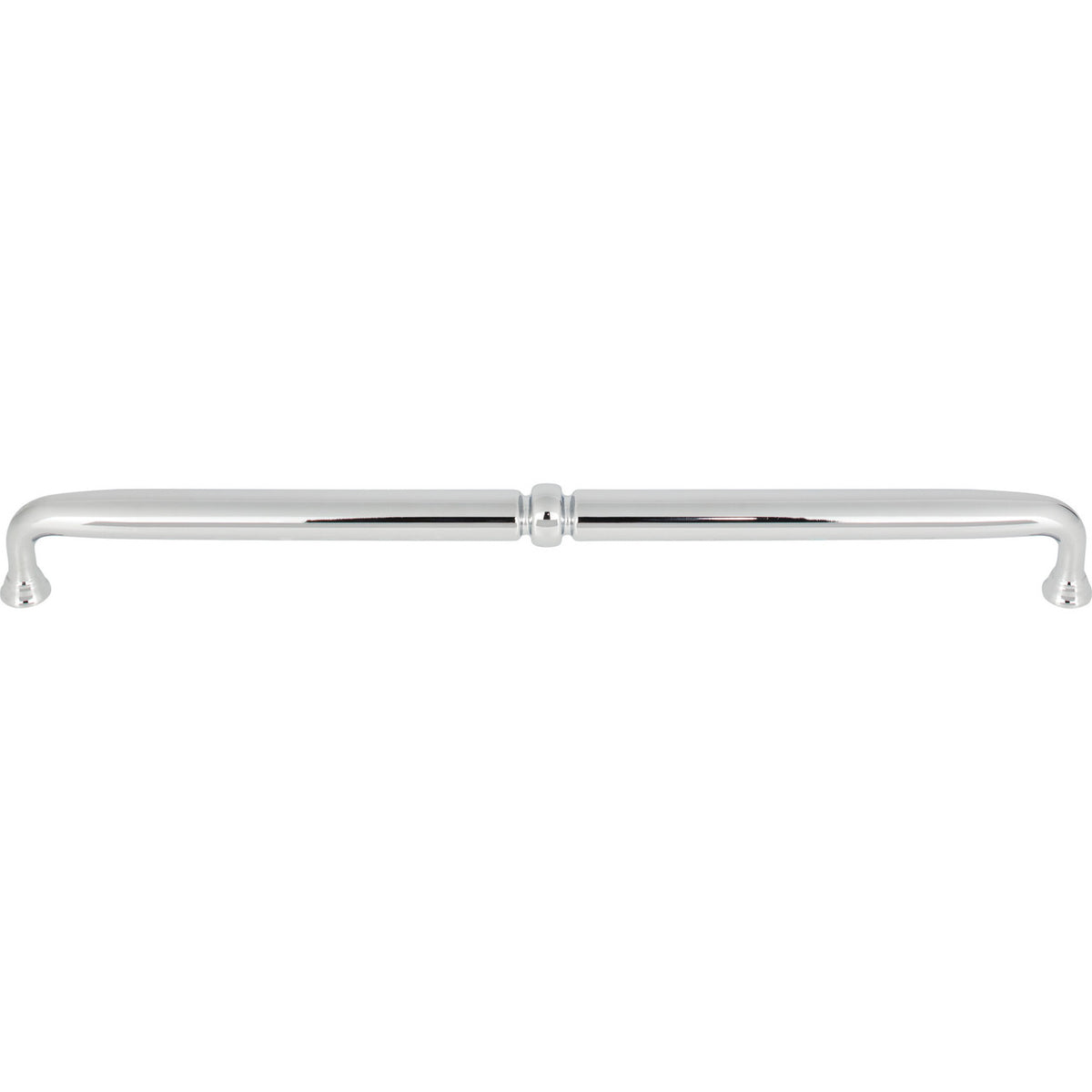 Top Knobs TK1026PC: 12" cc Henderson D-Handle Cabinet Pull - Polished Chrome