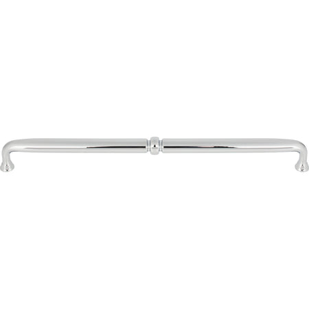 Top Knobs TK1026PC: 12" cc Henderson D-Handle Cabinet Pull - Polished Chrome