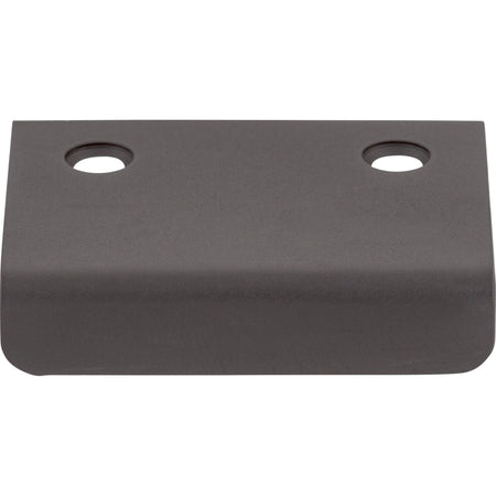 Top Knobs TK102BLK: 1-1/4" cc Additions Tab Cabinet Pull - Flat Black