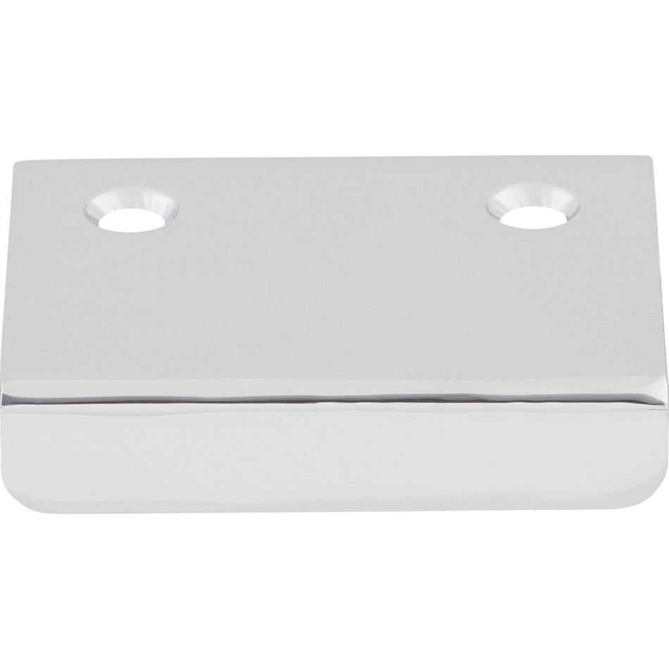 Top Knobs TK102PC: 1-1/4" cc Additions Tab Cabinet Pull - Polished Chrome