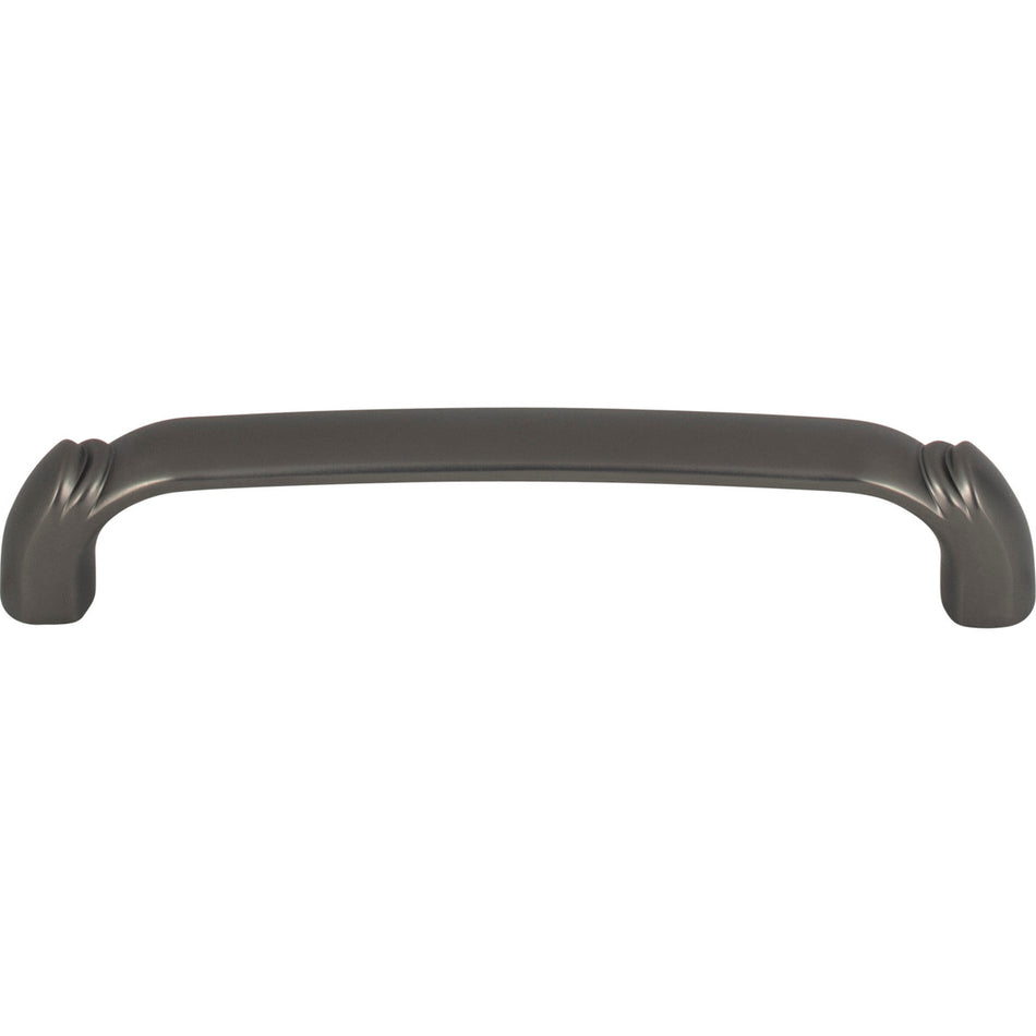 Top Knobs TK1032AG: 5-1/16" cc Pomander D-Handle Cabinet Pull - Ash Gray