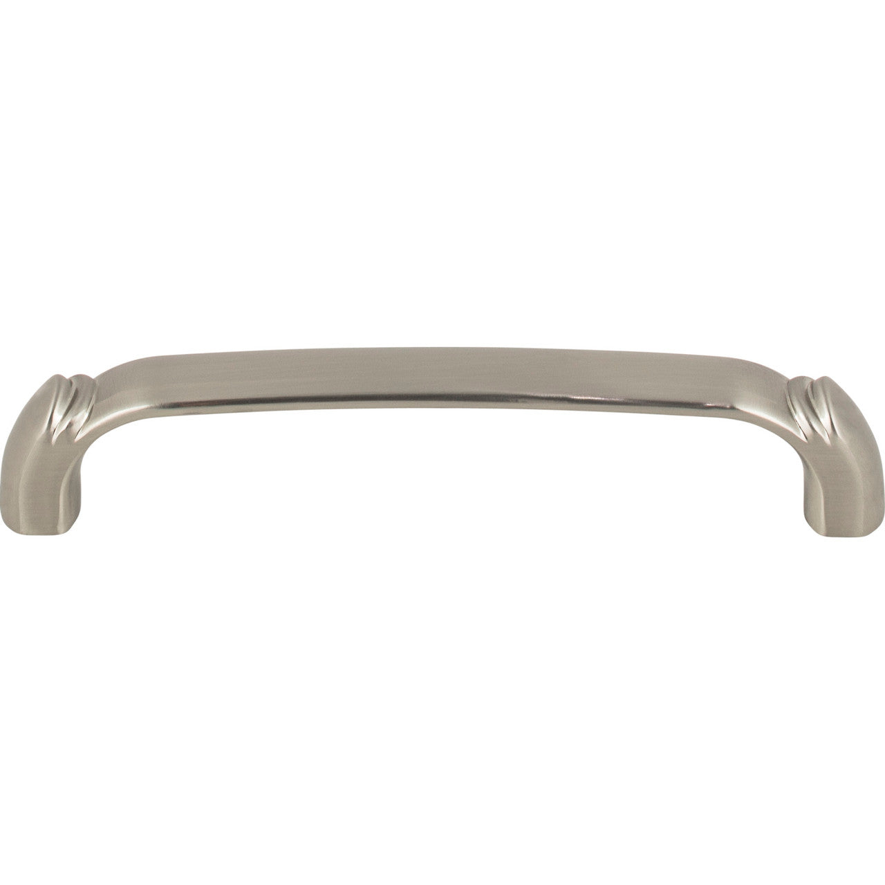 Top Knobs TK1032BSN: 5-1/16" cc Pomander D-Handle Cabinet Pull - Brushed Satin Nickel