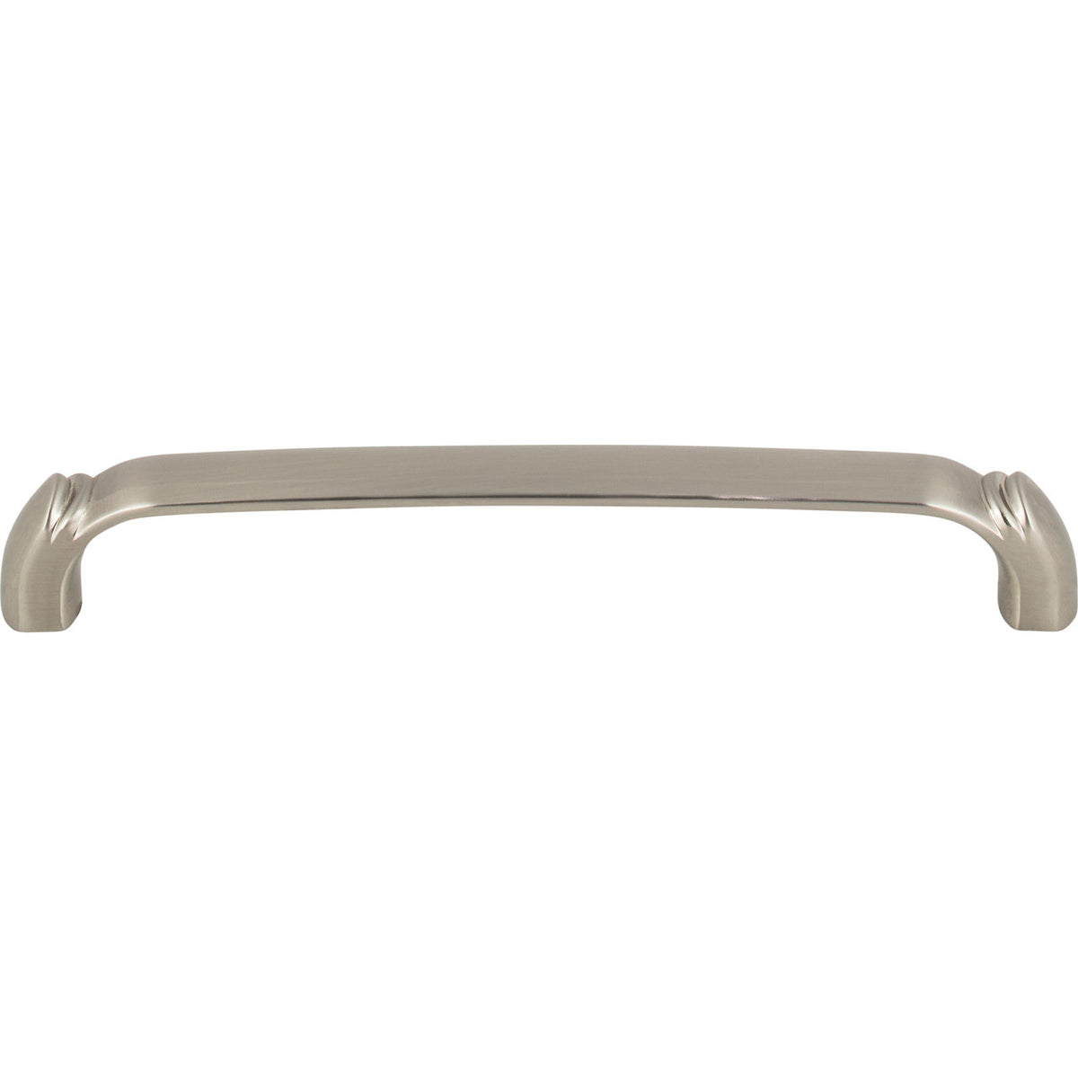 Top Knobs TK1033BSN: 6-5/16" cc Pomander D-Handle Cabinet Pull - Brushed Satin Nickel