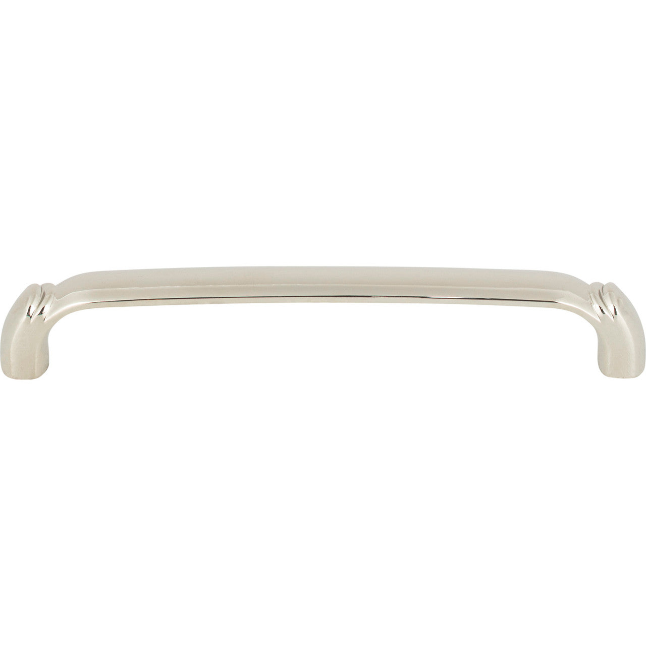 Top Knobs TK1033PN: 6-5/16" cc Pomander D-Handle Cabinet Pull - Polished Nickel