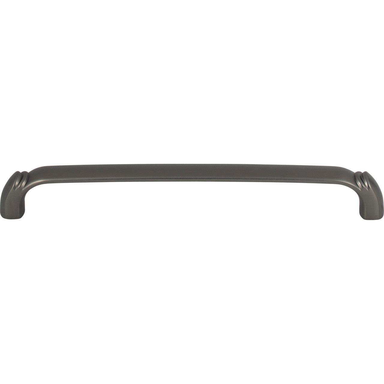 Top Knobs TK1034AG: 7-9/16" cc Pomander D-Handle Cabinet Pull - Ash Gray