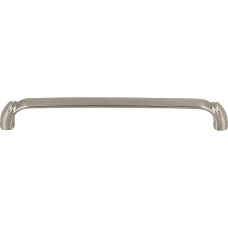 Top Knobs TK1034BSN: 7-9/16" cc Pomander D-Handle Cabinet Pull - Brushed Satin Nickel