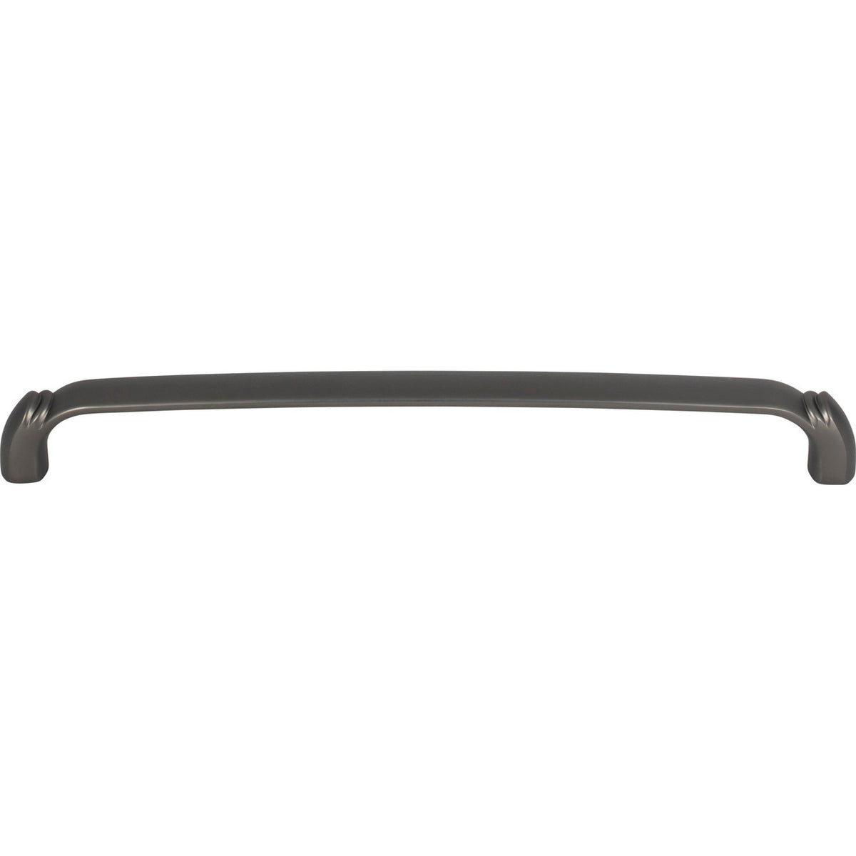Top Knobs TK1035AG: 8-13/16" cc Pomander D-Handle Cabinet Pull - Ash Gray
