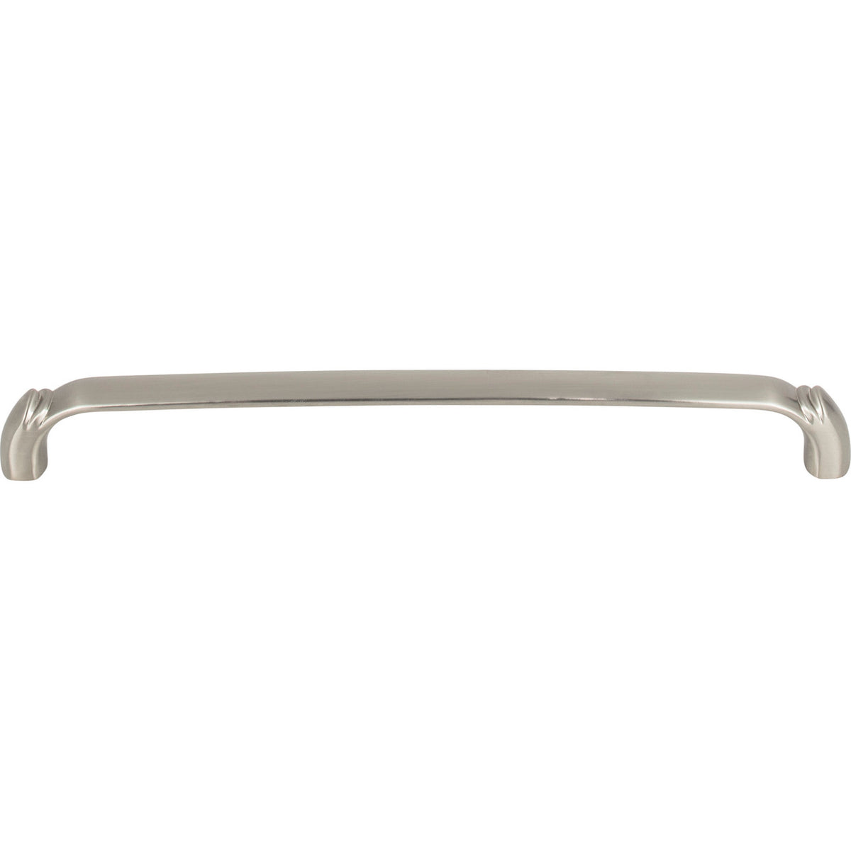 Top Knobs TK1035BSN: 8-13/16" cc Pomander D-Handle Cabinet Pull - Brushed Satin Nickel