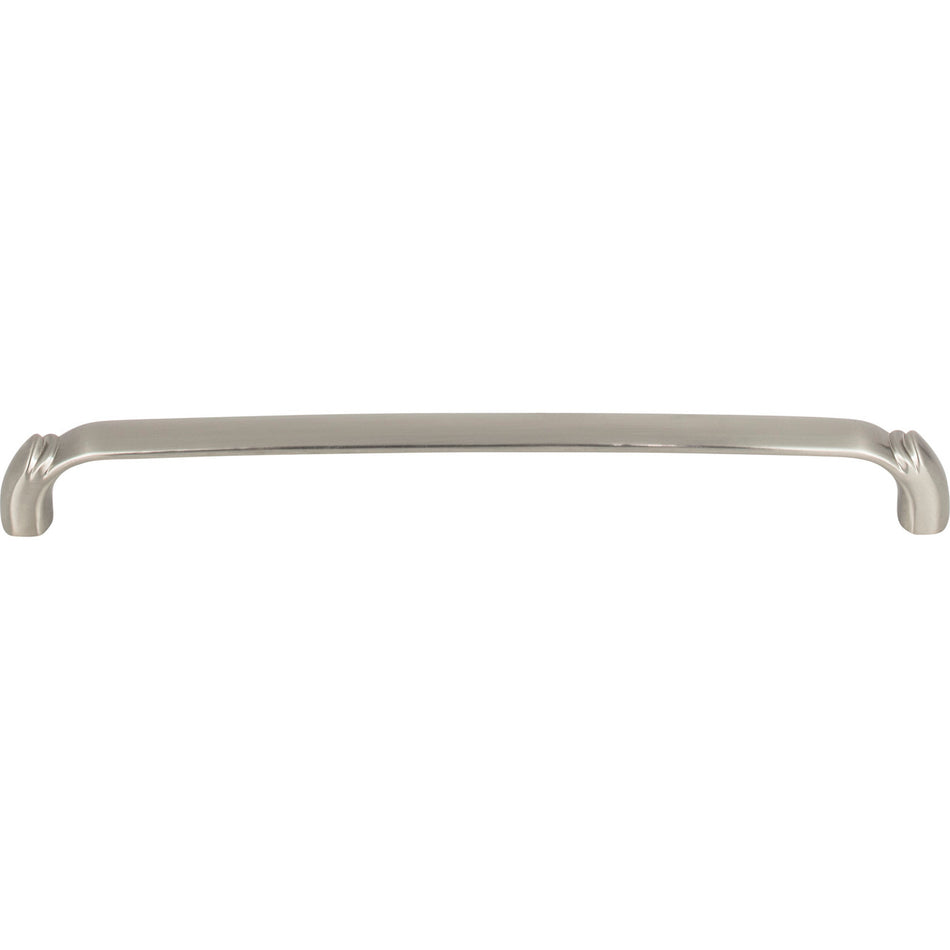 Top Knobs TK1035BSN: 8-13/16" cc Pomander D-Handle Cabinet Pull - Brushed Satin Nickel