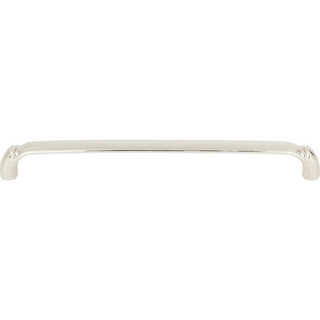 Top Knobs TK1035PN: 8-13/16" cc Pomander D-Handle Cabinet Pull - Polished Nickel