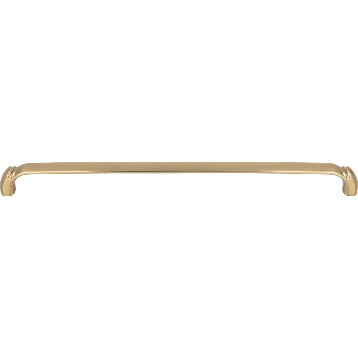 Top Knobs TK1036HB: 12" cc Pomander D-Handle Cabinet Pull - Honey Bronze