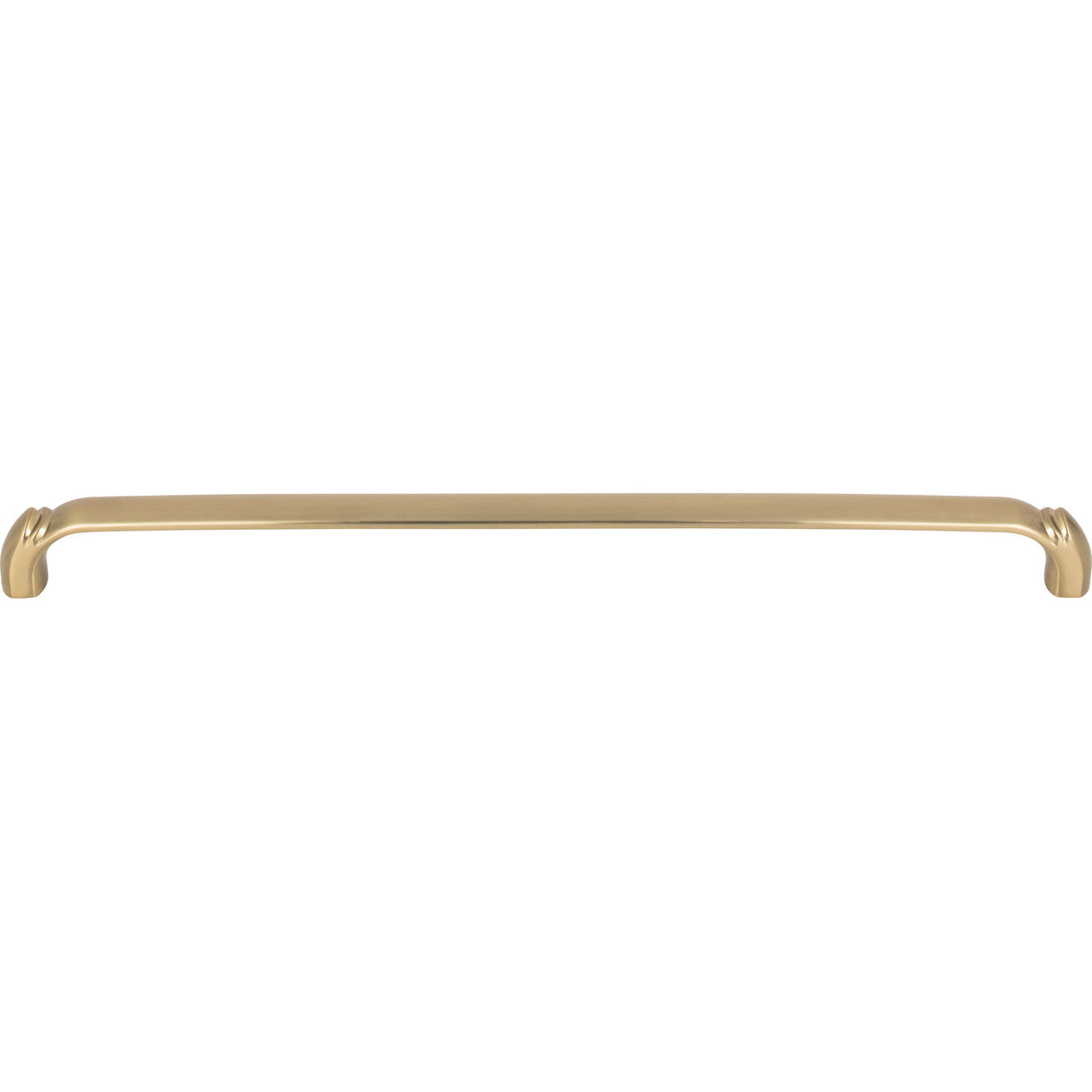 Top Knobs TK1036HB: 12" cc Pomander D-Handle Cabinet Pull - Honey Bronze