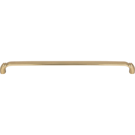 Top Knobs TK1036HB: 12" cc Pomander D-Handle Cabinet Pull - Honey Bronze