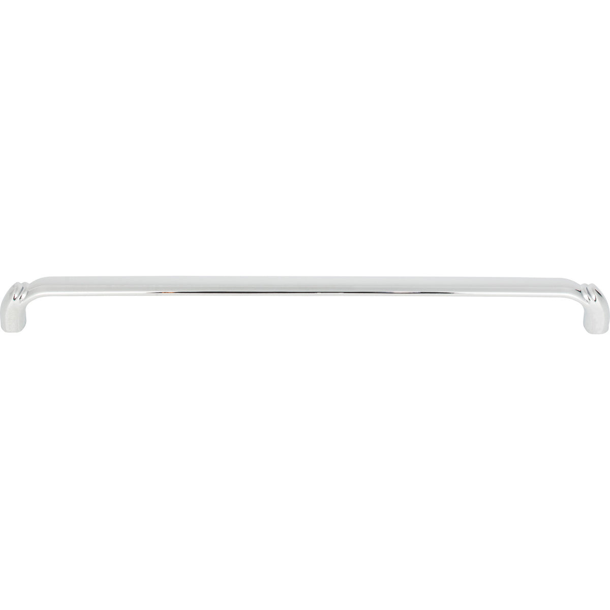 Top Knobs TK1036PC: 12" cc Pomander D-Handle Cabinet Pull - Polished Chrome