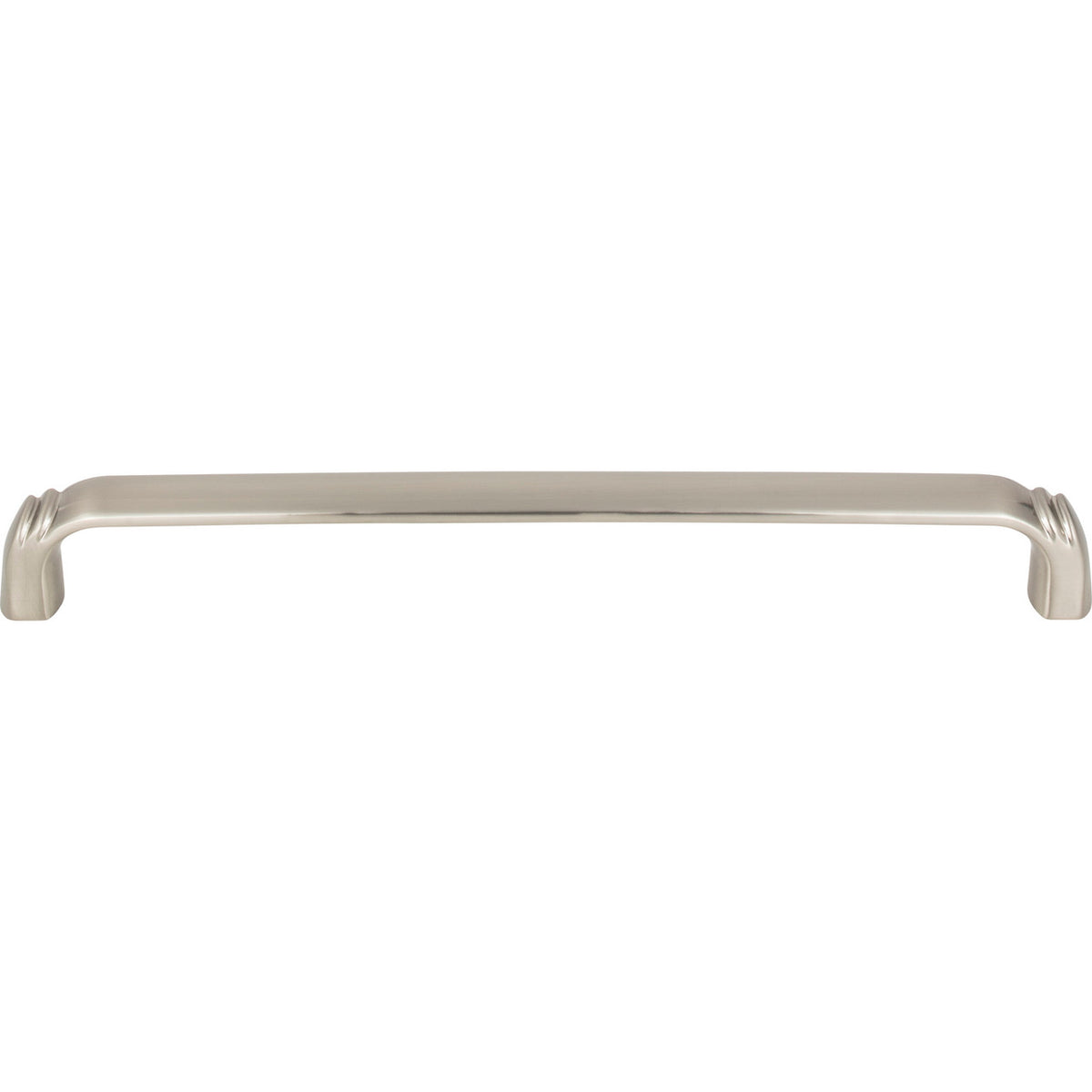 Top Knobs TK1037BSN: 12" cc Pomander D-Handle Appliance Pull - Brushed Satin Nickel