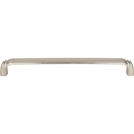 Top Knobs TK1037BSN: 12" cc Pomander D-Handle Appliance Pull - Brushed Satin Nickel