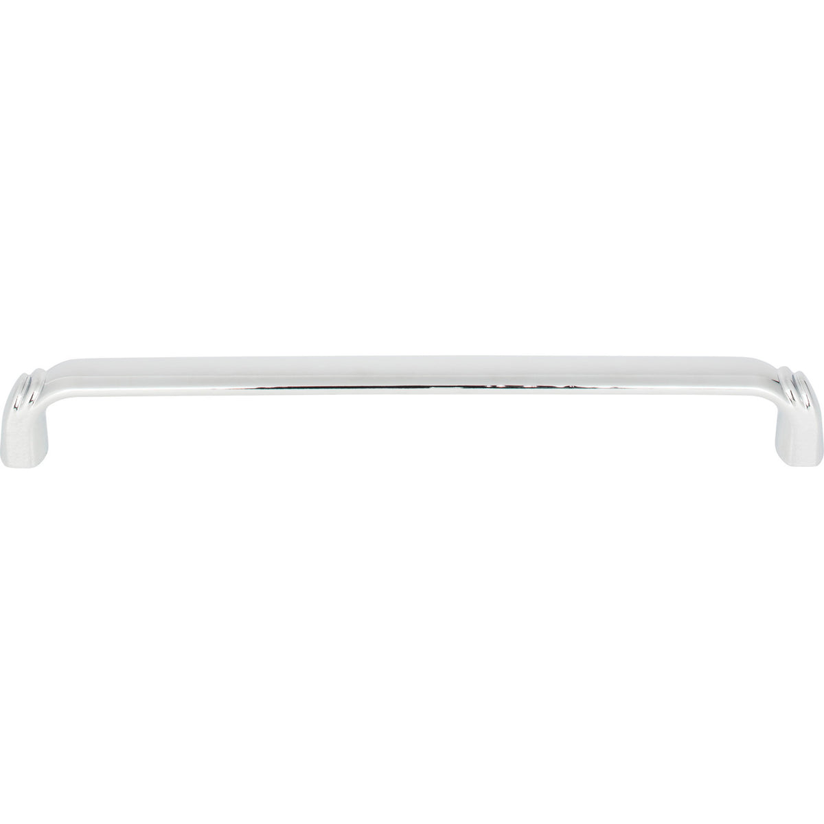Top Knobs TK1037PC: 12" cc Pomander D-Handle Appliance Pull - Polished Chrome