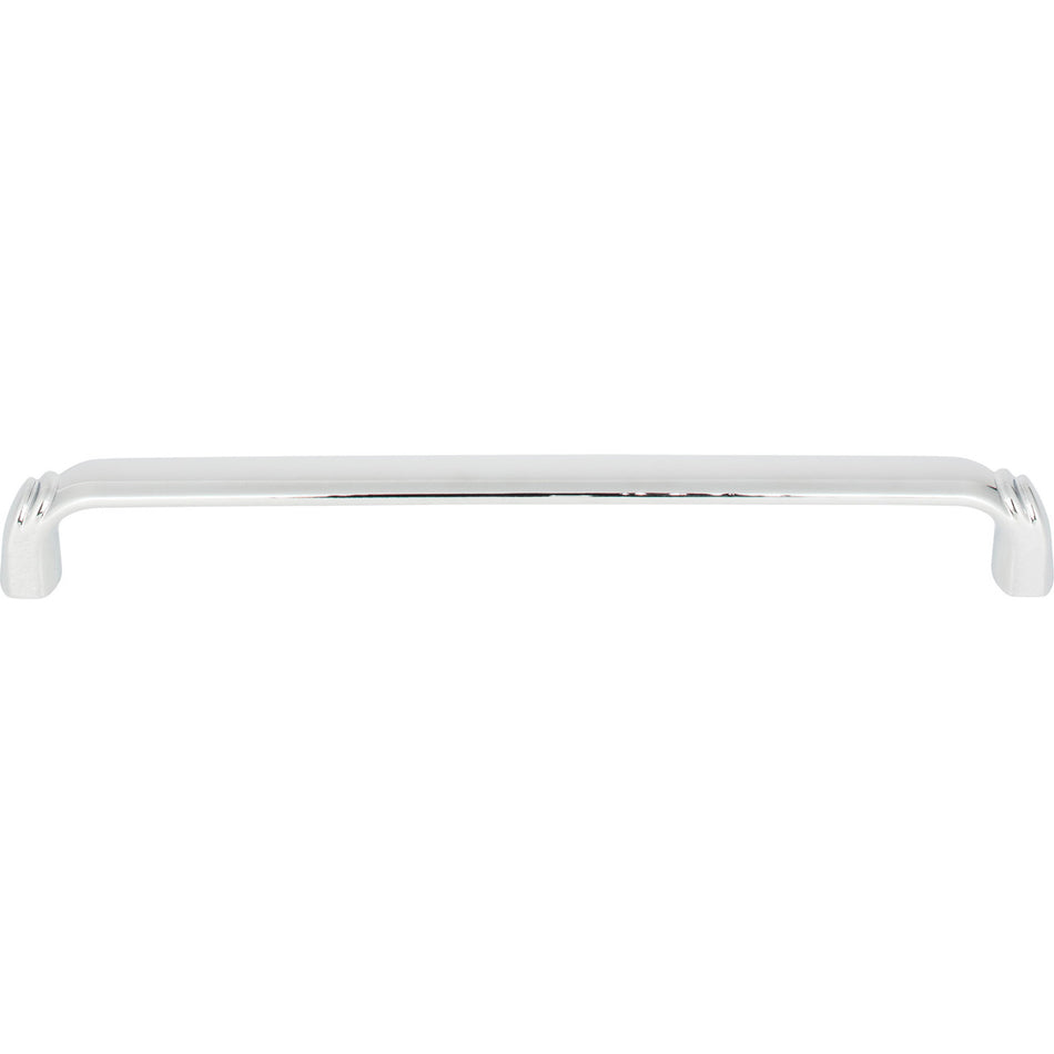 Top Knobs TK1037PC: 12" cc Pomander D-Handle Appliance Pull - Polished Chrome